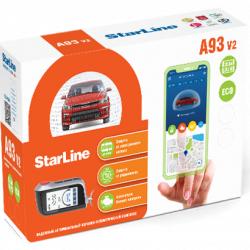 Автосигнализация StarLine A93 v2 2CAN-2LIN ECO